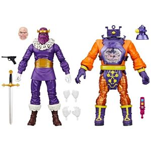 Marvel Legends Series Baron Zemo and Arnim Zola, Captain America Villains Comics Collectible 15 cm Action Figures Marvel Legends Series Baron Zemo and Arnim Zola, Captain America Villains Comics Collectible 15 cm Action Figures
