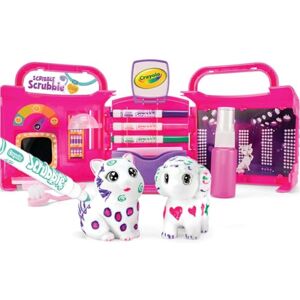 CRAYOLA Washimals Pets Beauty Salon Playset, Colour and Wash Includes Washable Pens and Dog and Cat Figures For Ages 3+ CRAYOLA Washimals Pets Beauty Salon Playset, Colour and Wash Includes Washable Pens and Dog and Cat Figures For Ages 3+
