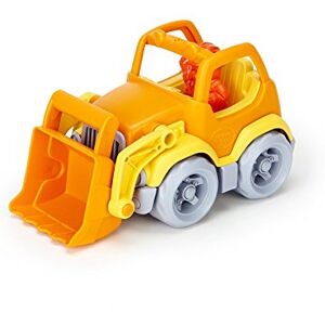 Green Toys Scooper Construction Truck, Orange/Yellow, 4.5 in*7.5 in*4.5 in Green Toys Scooper Construction Truck, Orange/Yellow, 4.5 in*7.5 in*4.5 in