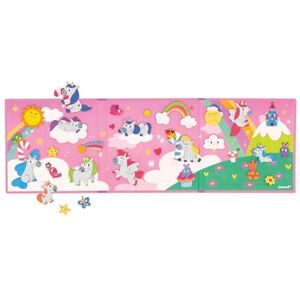 Janod Magnéti'Stories Unicorns 30-Magnet Educational Game Children’s FSC Cardboard Toy Develops Imagination & Dexterity 3 Years +, J05452 Janod Magnéti'Stories Unicorns 30-Magnet Educational Game Children’s FSC Cardboard Toy Develops Imagination & Dexterity 3 Years +, J05452