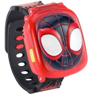 VTech Spidey and his Amazing Friends: Spin Learning Watch, Official Spidey Watch with 4 Fun Games, LCD Screen, 9 Digital Clock Faces, Suitable for Ages 3, 4, 5+ Years, English Version VTech Spidey and his Amazing Friends: Spin Learning Watch, Official Spidey Watch with 4 Fun Games, LCD Screen, 9 Digital Clock Faces, Suitable for Ages 3, 4, 5+ Years, English Version