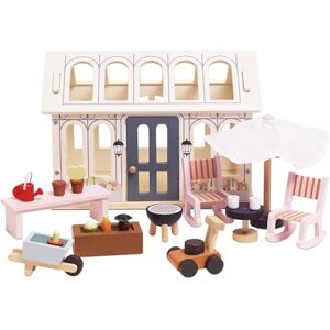 Le Toy Van Wooden Dolls House Conservatory Extension – FSC® 100% Certified Sustainable Add-On – Plastic-Free Accessory for Dollhouses – Imaginative Playroom Furniture for Kids Le Toy Van Wooden Dolls House Conservatory Extension – FSC® 100% Certified Sustainable Add-On – Plastic-Free Accessory for Dollhouses – Imaginative Playroom Furniture for Kids