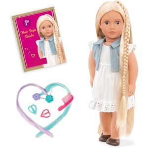 Our Generation Phoebe Fashion Doll, kids activity 46 cm Doll with Complete Outfit and Accessories Including Hair Extensions and Comb, Kids play Toys, Perfect for Kids’ Playtime Adventures Our Generation Phoebe Fashion Doll, kids activity 46 cm Doll with Complete Outfit and Accessories Including Hair Extensions and Comb, Kids play Toys, Perfect for Kids’ Playtime Adventures