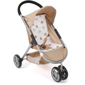 Bayer Chic 2000 Speedy Doll Buggy Beige Bear Suitable for Dolls up to 46 cm Pusher Height 58 cm Bayer Chic 2000 Speedy Doll Buggy Beige Bear Suitable for Dolls up to 46 cm Pusher Height 58 cm