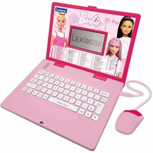 Lexibook , Barbie, Educational and Bilingual Laptop in English/Spanish, Toy for children with 124 activities to learn, play games and music, Pink, JC598BBi2 Lexibook , Barbie, Educational and Bilingual Laptop in English/Spanish, Toy for children with 124 activities to learn, play games and music, Pink, JC598BBi2