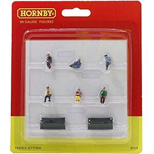 Hornby R7119 Sitting People for Model Railway OO Gauge, Model Train Accessories for Adding Scenery, Dioramas, Woodland, Buildings and More, Diorama Making Kits 1:76 Scale Accessory Hornby R7119 Sitting People for Model Railway OO Gauge, Model Train Accessories for Adding Scenery, Dioramas, Woodland, Buildings and More, Diorama Making Kits 1:76 Scale Accessory