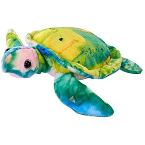 WILD REPUBLIC Mysteries of Atlantis, Sea Turtle, Stuffed Toy, 8 inches, Gift for Kids, Plush Toy, Doll, Fill is Spun Recycled Water Bottles WILD REPUBLIC Mysteries of Atlantis, Sea Turtle, Stuffed Toy, 8 inches, Gift for Kids, Plush Toy, Doll, Fill is Spun Recycled Water Bottles