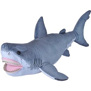 WILD REPUBLIC 22422 White Shark, Stuffed Animal, Plush Toy, Gifts for Kids, Living Ocean 24 Inches WILD REPUBLIC 22422 White Shark, Stuffed Animal, Plush Toy, Gifts for Kids, Living Ocean 24 Inches
