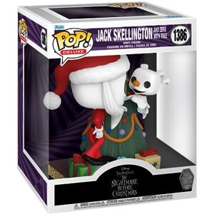Funko Pop! Deluxe: Disney the Nightmare Before Christmas 30th Jack Skellington & Zero With Tree Disney: the Nightmare Before Christmas Collectable Vinyl Figure Gift Idea Movies Fans Funko Pop! Deluxe: Disney the Nightmare Before Christmas 30th Jack Skellington & Zero With Tree Disney: the Nightmare Before Christmas Collectable Vinyl Figure Gift Idea Movies Fans
