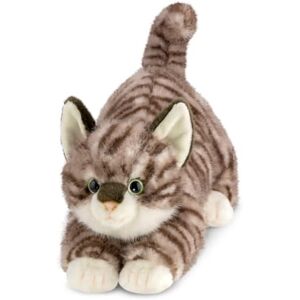 Aurora Uk AURORA, 61612, Borealis Esme Tabby Cat 14In, Soft Toy, White & Brown Aurora Uk AURORA, 61612, Borealis Esme Tabby Cat 14In, Soft Toy, White & Brown