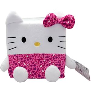 Hello Kitty Cubeez Sweet Leopard 20cm – Ultimate Stackable Plush Toy for Endless Fun, Soft Memory Foam for a Satisfyingly Squishy Feel, Fans and Collectors Hello Kitty Cubeez Sweet Leopard 20cm – Ultimate Stackable Plush Toy for Endless Fun, Soft Memory Foam for a Satisfyingly Squishy Feel, Fans and Collectors