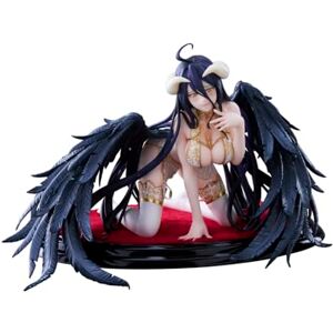 Claynel Cranel Overlord Albedo Lingerie Ver, Total Height: Approx. 6.0 Inches (154mm), PVC, ABS, 1/7 Scale Figure, Black Claynel Cranel Overlord Albedo Lingerie Ver, Total Height: Approx. 6.0 Inches (154mm), PVC, ABS, 1/7 Scale Figure, Black