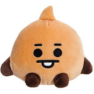 AURORA , 61376, BT21 Official Merchandise, Baby SHOOKY Sitting Doll 5In, Soft Toy, Brown AURORA , 61376, BT21 Official Merchandise, Baby SHOOKY Sitting Doll 5In, Soft Toy, Brown