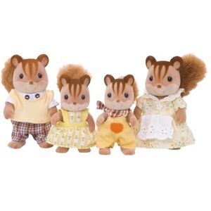 Sylvanian Families 4172 Walnut Squirrel Family, Multicolor Sylvanian Families 4172 Walnut Squirrel Family, Multicolor