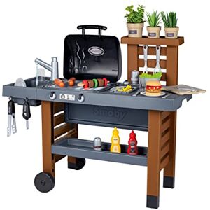 Smoby Garden Kitchen - 43-Piece Playset with Grill & Sink Smoby Garden Kitchen - 43-Piece Playset with Grill & Sink