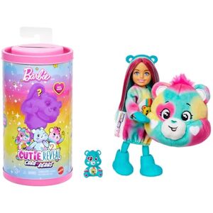 Barbie Cutie Reveal Care Bears Chelsea Small Doll & Accessories, Series 2 with Plush Costume & 6 Surprises Including Color Change (Styles May Vary), JGH75 Barbie Cutie Reveal Care Bears Chelsea Small Doll & Accessories, Series 2 with Plush Costume & 6 Surprises Including Color Change (Styles May Vary), JGH75