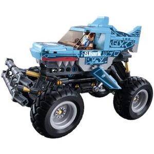 Sluban Power Bricks Off-Road Monster Truck Building Set, 273 Pieces, Pull-Back Action, Ages 6-12 Sluban Power Bricks Off-Road Monster Truck Building Set, 273 Pieces, Pull-Back Action, Ages 6-12