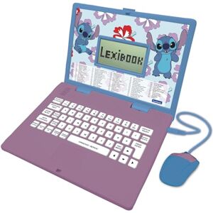 Lexibook , Disney Stitch, Bilingual ENGLISH/CZECH Educational Computer, Toy for Children with 124 Language, Writing, Maths, Logic, Music Activities and Games, Blue, JC598Di12 Lexibook , Disney Stitch, Bilingual ENGLISH/CZECH Educational Computer, Toy for Children with 124 Language, Writing, Maths, Logic, Music Activities and Games, Blue, JC598Di12