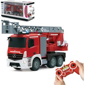 Jamara 404960 2.4 GHz 1:20 Scale Fire Fighter Mercedes Benz Antos Utility Vehicle Toy Jamara 404960 2.4 GHz 1:20 Scale Fire Fighter Mercedes Benz Antos Utility Vehicle Toy