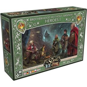 CMON , A Song of Ice & Fire Brotherhood Heroes I (Heroes of the Brotherhood without Banner I), Expansion, Tabletop, 2 Players, Ages 14+, 45-60 Minutes, German CMON , A Song of Ice & Fire Brotherhood Heroes I (Heroes of the Brotherhood without Banner I), Expansion, Tabletop, 2 Players, Ages 14+, 45-60 Minutes, German