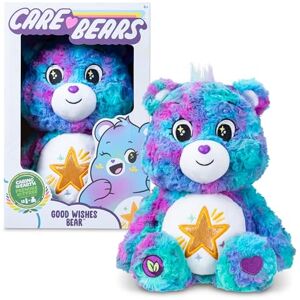 Basic Fun Care Bears Good Wishes Medium Plush Toy 35 cm – Soft, Fluffy Plush with Dazzling Belly Badge for Girls and Boys Aged 4+ Basic Fun Care Bears Good Wishes Medium Plush Toy 35 cm – Soft, Fluffy Plush with Dazzling Belly Badge for Girls and Boys Aged 4+