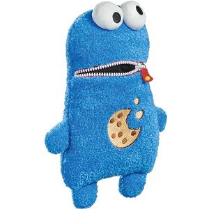 Schmidt Spiele Sesame Street Cookie Monster arti, 42548 Worry Eater, Cookie Monster from Sesame Street, Plush Figure, 30 cm, Single, Normal, Blue Schmidt Spiele Sesame Street Cookie Monster arti, 42548 Worry Eater, Cookie Monster from Sesame Street, Plush Figure, 30 cm, Single, Normal, Blue