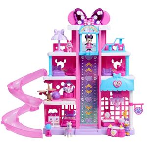 Just Play Disney Jr. Minnie Mouse Pet Hotel Playset, 23-piece Hotel Set, 20 Inch Tall Playset, Ages 3 and Up Just Play Disney Jr. Minnie Mouse Pet Hotel Playset, 23-piece Hotel Set, 20 Inch Tall Playset, Ages 3 and Up