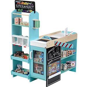 Theo Klein 9391 Supermarket, wood (MDF) I Modern store incl. cash register, barrier, chalkboard and accessories I Toys for children aged 3 and over Theo Klein 9391 Supermarket, wood (MDF) I Modern store incl. cash register, barrier, chalkboard and accessories I Toys for children aged 3 and over