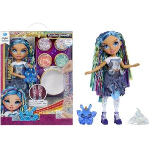 Rainbow High Rainbow Shimmers with Slime Skyler, Blue 28cm Fashion Doll, Comes with a Slime Kit and a Pet Bunny, Suitable for Children Ages 4+ Rainbow High Rainbow Shimmers with Slime Skyler, Blue 28cm Fashion Doll, Comes with a Slime Kit and a Pet Bunny, Suitable for Children Ages 4+