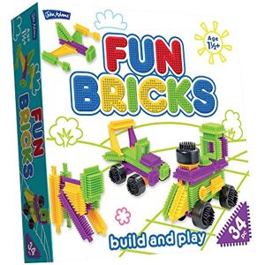 John Adams Fun Bricks 34 Piece Set: Build and play Preschool Building Blocks Ages 18m+ John Adams Fun Bricks 34 Piece Set: Build and play Preschool Building Blocks Ages 18m+