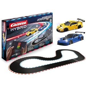 Carrera Hybrid 50050003 "Runway Chase" Porsche 911 GT3 R 1:50 Scale AI-Supported Race System with Working Lights & USB-C Charging Amazon Exclusive Carrera Hybrid 50050003 "Runway Chase" Porsche 911 GT3 R 1:50 Scale AI-Supported Race System with Working Lights & USB-C Charging Amazon Exclusive