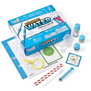 Learning Resources H20hhh Water Science Lab Kit STEM Activities for Kids Ages 5-7, STEM Toys, Lab Guide, Dancing Bubbles, Tornadoes, Colour-Changing Flowers and More, 24 Hands-On STEM Activities Learning Resources H20hhh Water Science Lab Kit STEM Activities for Kids Ages 5-7, STEM Toys, Lab Guide, Dancing Bubbles, Tornadoes, Colour-Changing Flowers and More, 24 Hands-On STEM Activities