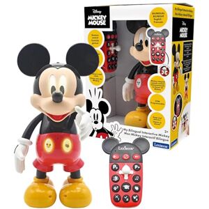 Lexibook Disney Bilingual Mickey Robot English/French, 100 educational quizzes, light effects, dance, programmable, articulated, Black/red MCH01i1LXB Lexibook Disney Bilingual Mickey Robot English/French, 100 educational quizzes, light effects, dance, programmable, articulated, Black/red MCH01i1LXB