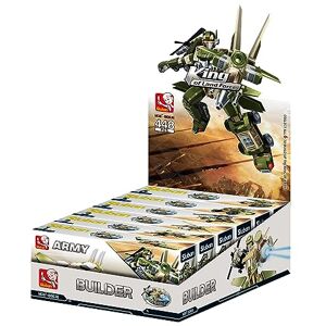 Sluban Builder King of Land Force 6 into1 M38-b0636,Multicoloured,Medium Sluban Builder King of Land Force 6 into1 M38-b0636,Multicoloured,Medium