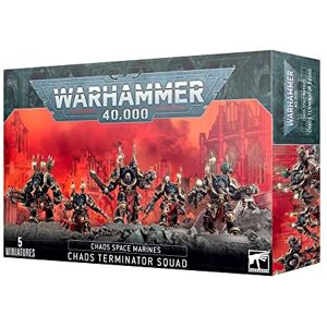 Games Workshop Warhammer 40k Chaos Space Marines Terminators (2019) Games Workshop Warhammer 40k Chaos Space Marines Terminators (2019)