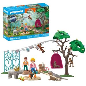 Playmobil Animals & Friends Fun Birthday Party Toy from 4 years Gift for children Encourages creativity & interaction with animals With glow-in-the-dark garland & accessories 71855 Playmobil Animals & Friends Fun Birthday Party Toy from 4 years Gift for children Encourages creativity & interaction with animals With glow-in-the-dark garland & accessories 71855