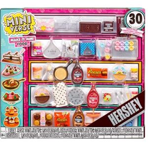 MGA's Miniverse Make It Mini Food Brunch Multipack, Hershey Mini Collectibles, DIY, Resin Play, Replica Food, Suitable for Collectors & Kids Ages 8+, NOT EDIBLE MGA's Miniverse Make It Mini Food Brunch Multipack, Hershey Mini Collectibles, DIY, Resin Play, Replica Food, Suitable for Collectors & Kids Ages 8+, NOT EDIBLE