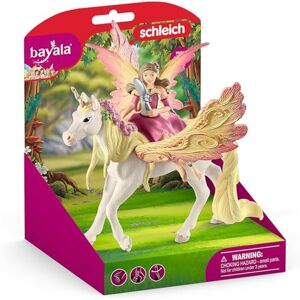 SCHLEICH Bayala 70568 Fairy Feya and Pegasus Unicorn Figurine Playset Realistic Enchanting Fantasy Magical Fairy and Unicorn Figurine Imagination Playtime Gifts for Girls and Boys, Kids Ages 5+ SCHLEICH Bayala 70568 Fairy Feya and Pegasus Unicorn Figurine Playset Realistic Enchanting Fantasy Magical Fairy and Unicorn Figurine Imagination Playtime Gifts for Girls and Boys, Kids Ages 5+