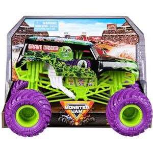 Monster Cable , Official Grave Digger Monster Truck, Collector Die-Cast Vehicle, 1:24 Scale, Kids’ Toys for Boys and Girls Aged 3 and up Monster Cable , Official Grave Digger Monster Truck, Collector Die-Cast Vehicle, 1:24 Scale, Kids’ Toys for Boys and Girls Aged 3 and up