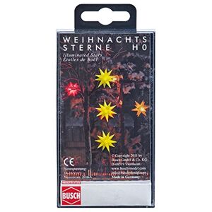Busch DISC Iluminated Christmas Gold Star Decorations