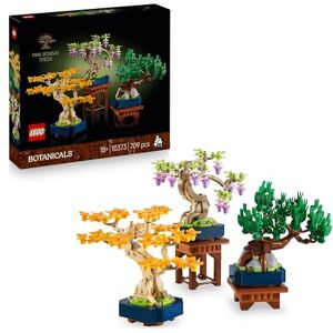Lego Botanicals Mini Bonsai Trees Gingko, Black Pine & Wisteria Artificial Plants with Display Stands DIY Home Decor Model Kit Gift for Adults 10373 Lego Botanicals Mini Bonsai Trees Gingko, Black Pine & Wisteria Artificial Plants with Display Stands DIY Home Decor Model Kit Gift for Adults 10373