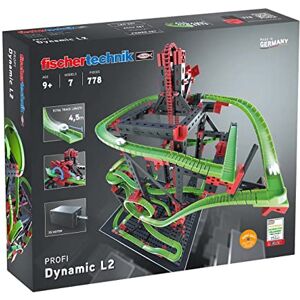 fischertechnik Marble Run Dynamic L2, 536621 – Marble Race Construction Set, Ball Track for Ages 9+ fischertechnik Marble Run Dynamic L2, 536621 – Marble Race Construction Set, Ball Track for Ages 9+