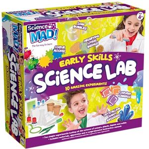 Science Mad SM65 Early Skills Science Lab – An Ideal Introduction to Early Science With 10 Simple Fun Experiments for Young Children Includes Apparatus & Materials, 4+ Years Science Mad SM65 Early Skills Science Lab – An Ideal Introduction to Early Science With 10 Simple Fun Experiments for Young Children Includes Apparatus & Materials, 4+ Years