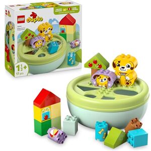 Lego DUPLO Shape Sorter: Puppy House Educational Sorting Toy for Toddlers, with Colourful Bricks in Various Shapes Fine Motor Skill Development Set for 18 Month Old Girls & Boys 10441 Lego DUPLO Shape Sorter: Puppy House Educational Sorting Toy for Toddlers, with Colourful Bricks in Various Shapes Fine Motor Skill Development Set for 18 Month Old Girls & Boys 10441