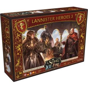 CMON , A Song of Ice & Fire Heroes of Haus Lennister III, Expansion, Tabletop, 2 Players, Ages 14+, 45-60 Minutes, German, Multilingual CMON , A Song of Ice & Fire Heroes of Haus Lennister III, Expansion, Tabletop, 2 Players, Ages 14+, 45-60 Minutes, German, Multilingual