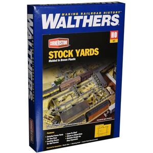 Cornerstone Walthers Series Kit HO Scale Stockyard Cornerstone Walthers Series Kit HO Scale Stockyard