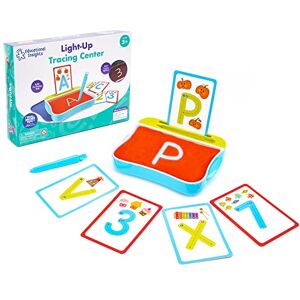 Educational Insights Learning Resources Light-Up Tracing Centre Alphabet Activity Set, Preschool Learning Toy, Portable Light Table for Kids, Light up Sensory Play Tray, Light Box Activities, Boys and Girls Ages 3+ Educational Insights Learning Resources Light-Up Tracing Centre Alphabet Activity Set, Preschool Learning Toy, Portable Light Table for Kids, Light up Sensory Play Tray, Light Box Activities, Boys and Girls Ages 3+