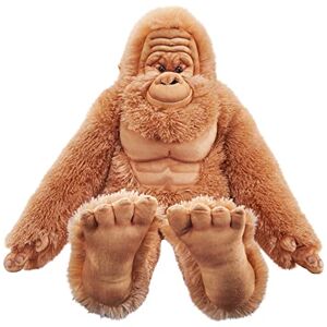 WILD REPUBLIC Artist Collection, Bigfoot, Gift for Kids, 15 inches, Plush Toy, Fill is Spun Recycled Water Bottles, Brown WILD REPUBLIC Artist Collection, Bigfoot, Gift for Kids, 15 inches, Plush Toy, Fill is Spun Recycled Water Bottles, Brown
