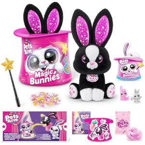 Pets Alive Magic Bunnies Black Bunny (Sootie) by ZURU Electronic Plush Unboxing Surprise Interactive Magic Toy Pets Alive Magic Bunnies Black Bunny (Sootie) by ZURU Electronic Plush Unboxing Surprise Interactive Magic Toy