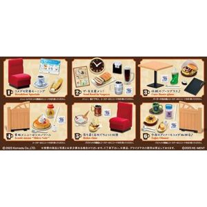 Re-Ment 【MINIESCAPES】 Miniatures Japanese Petite Sample Series Coffee Shop Komeda Full Set 6pcs Complete Box Dollhouse Furniture Re-Ment 【MINIESCAPES】 Miniatures Japanese Petite Sample Series Coffee Shop Komeda Full Set 6pcs Complete Box Dollhouse Furniture
